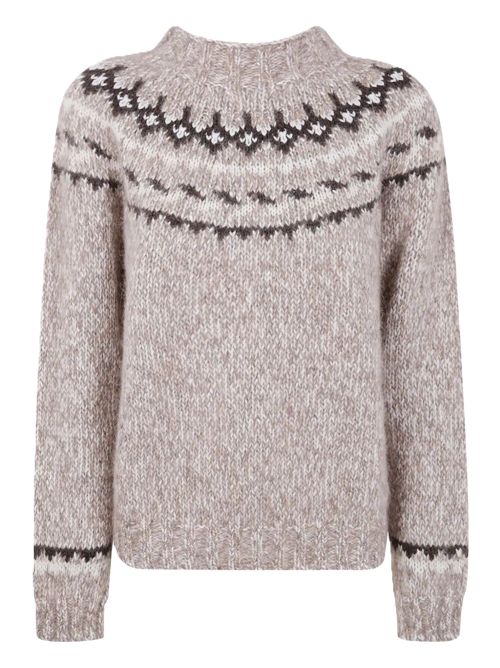 P.a.r.o.s.h. Laila Maglione Girocollo grigio P.a.r.o.s.h. | LAILAJD510413837 FANTASIA GRIGIO SCUR